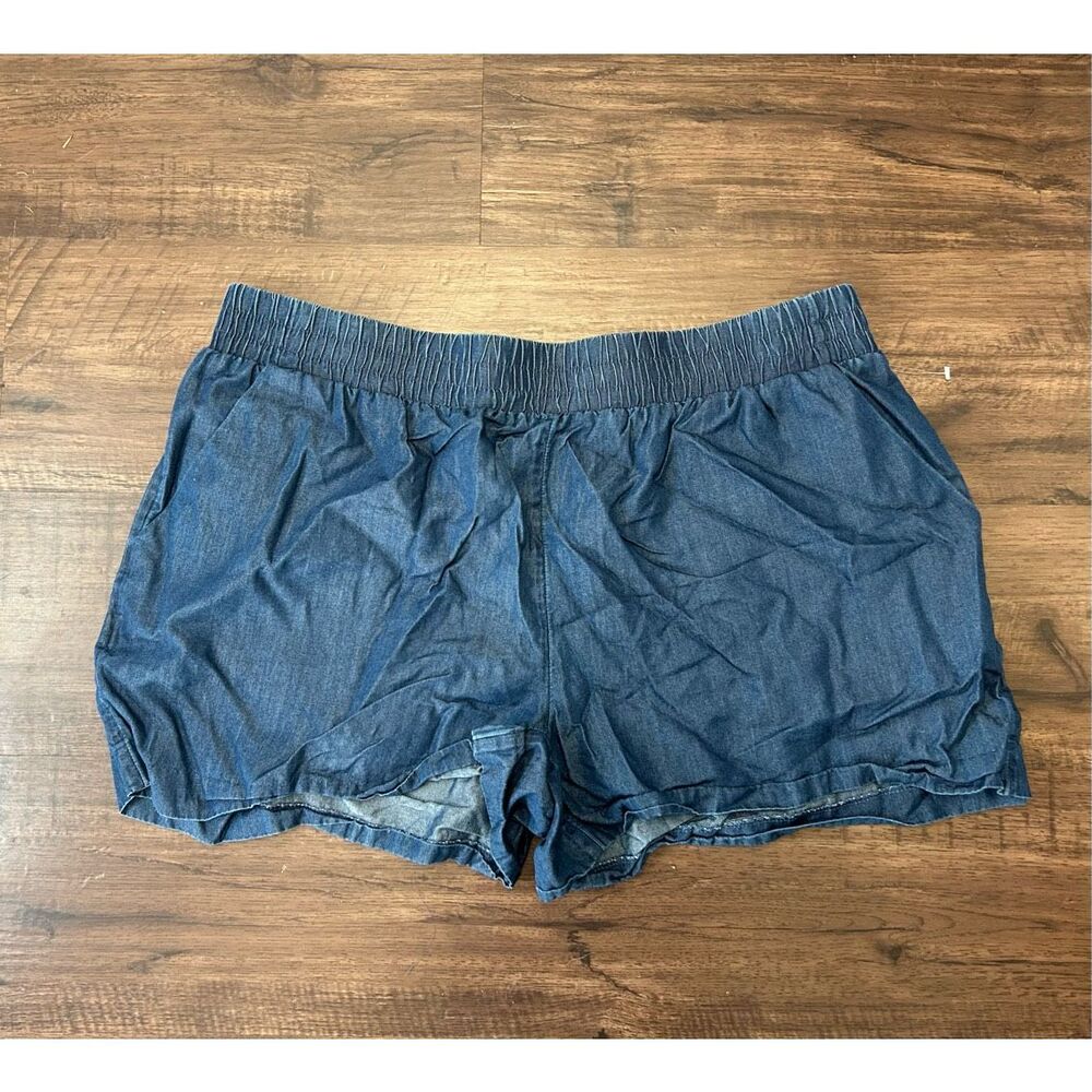 Apt. 9 Jean Pull-On Shorts, Sz Large